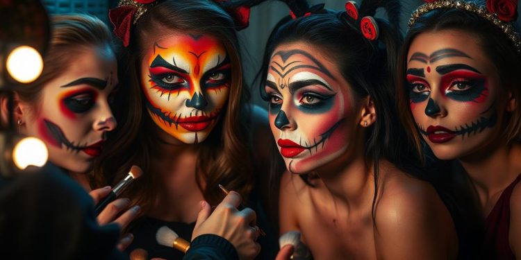 Makijaż na Halloween łatwy — jak stworzyć szybki efekt grozy Moda makijaż na halloween łatwy